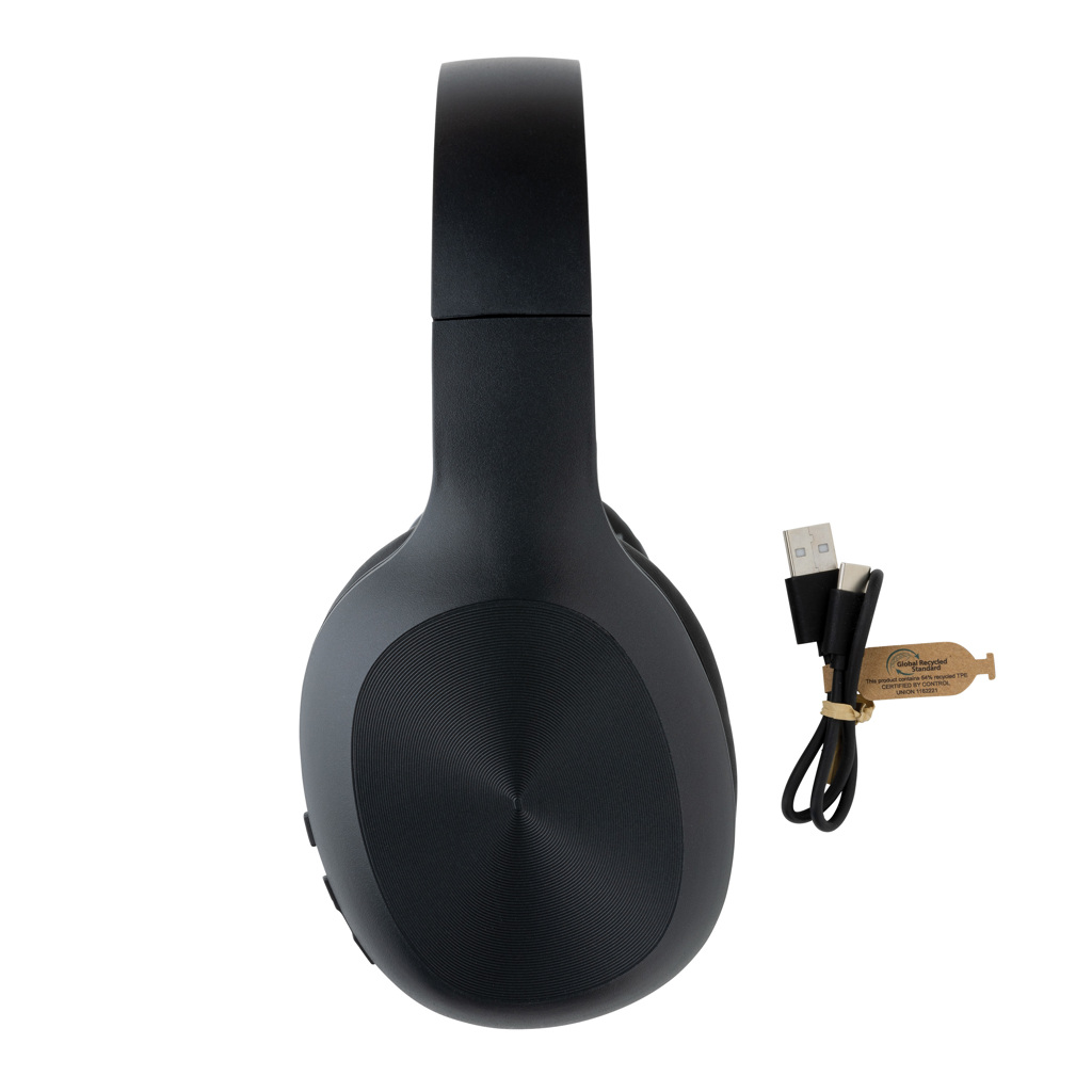XD Collection JAM Bluetooth-Kopfhörer aus recyceltem RCS-Kunststoff, bedruckbar