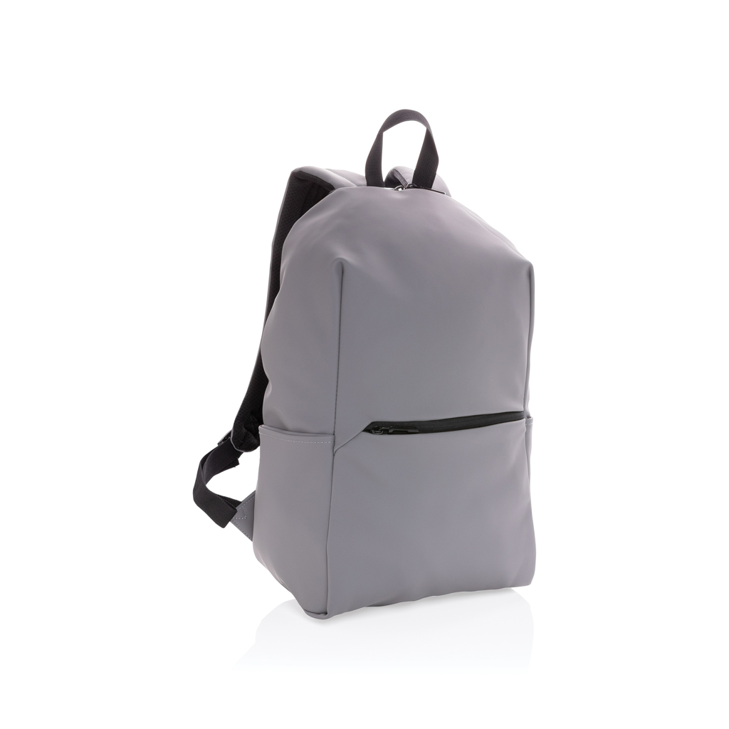 XD Collection Schicker PU Laptop-Rucksack 15,6 Zoll – bedruckbar
