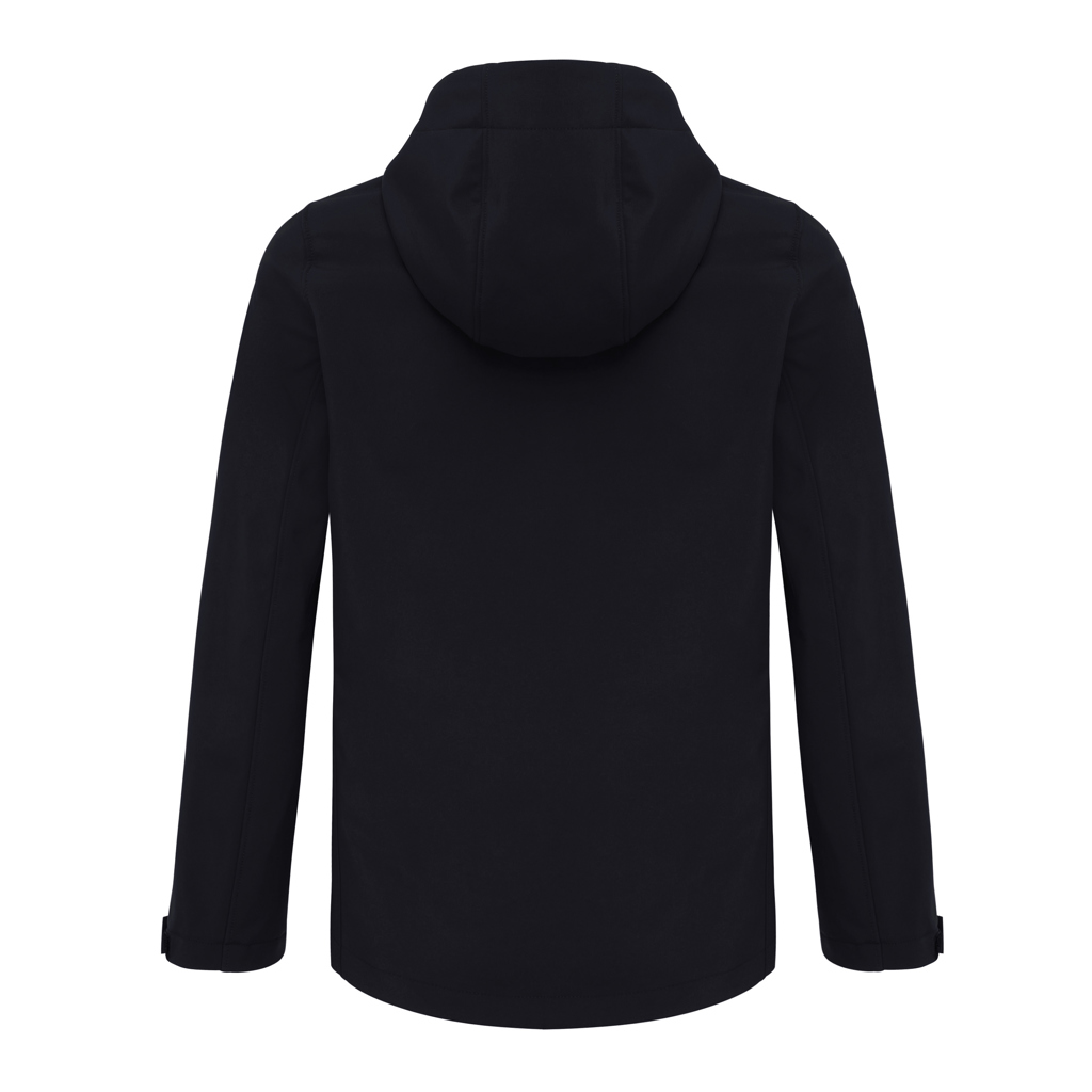 IQONIQ Makalu Damen-Softshelljacke aus recyceltem Polyester mit Logo-Veredelung