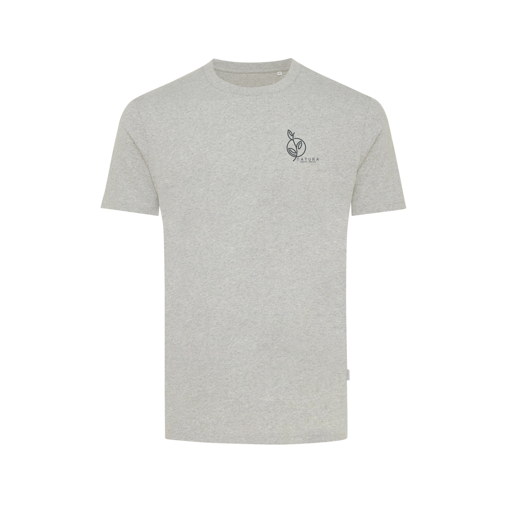 IQONIQ Manuel Unisex-T-Shirt aus 50% recycelter Baumwolle, ungefärbt