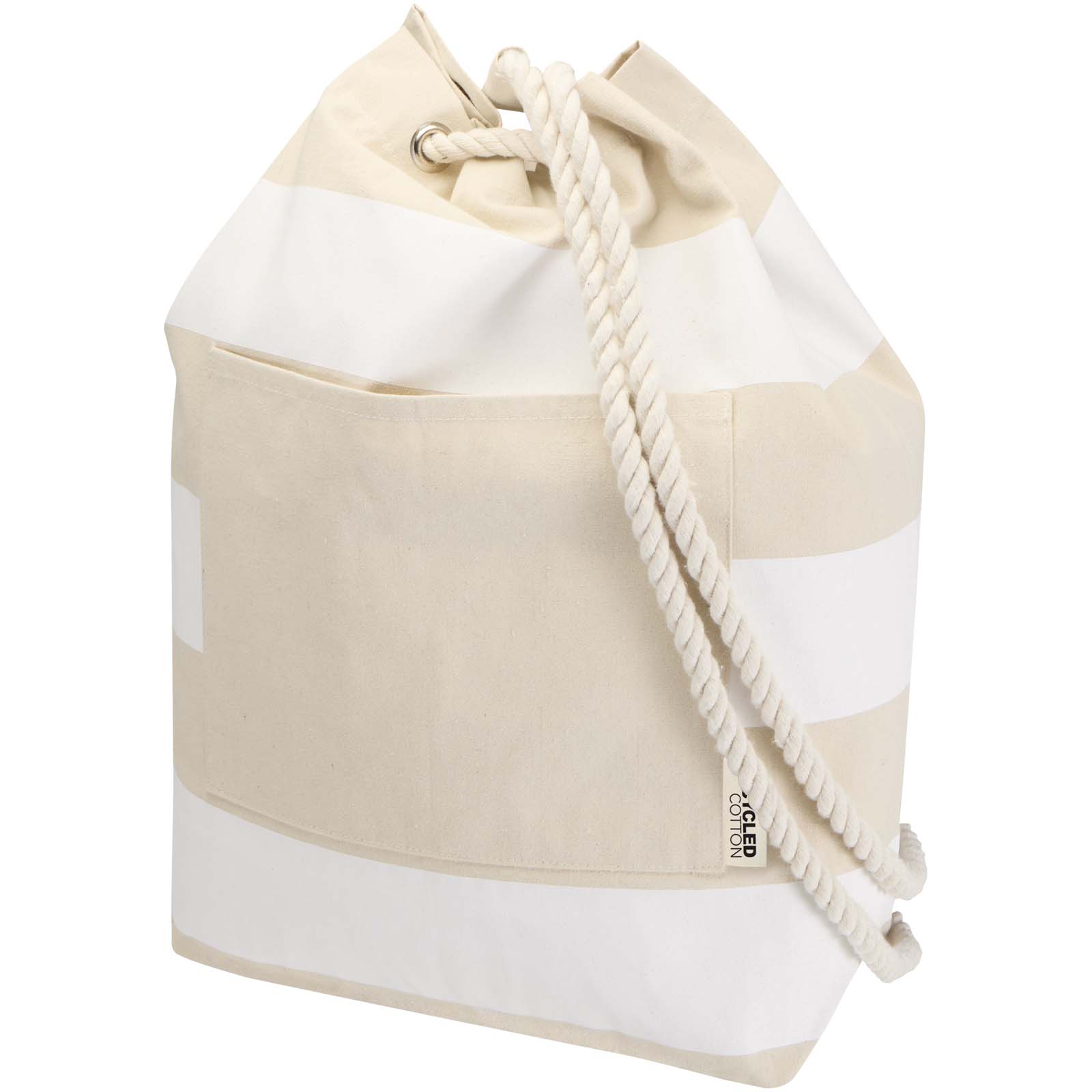 Florida 270 g/m² Seesack aus recycelter Baumwolle, 15 L