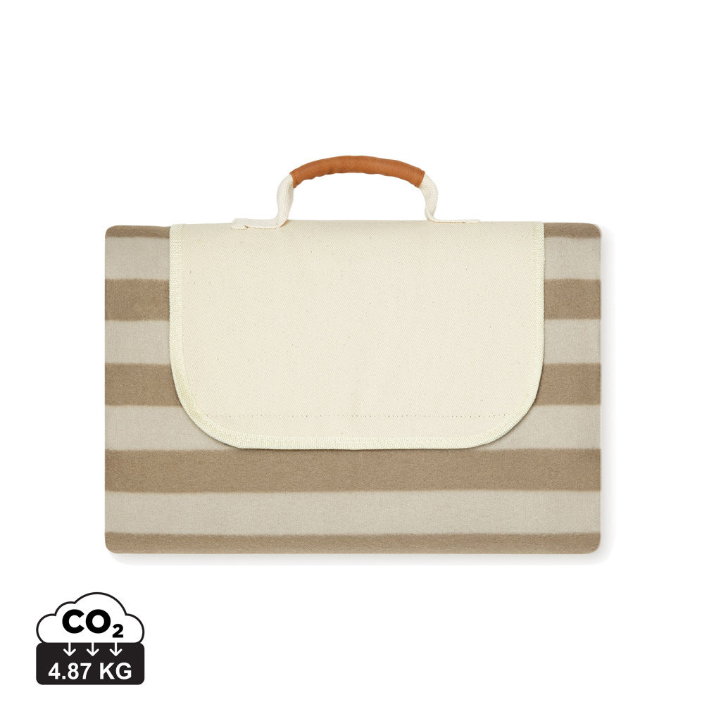VINGA Alba Picknickdecke aus GRS rPET-Fleece, 200×150 cm, bedruckbar VINGA Alba Picknickdecke aus GRS rPET-Fleece, 200×150 cm, bedruckbar