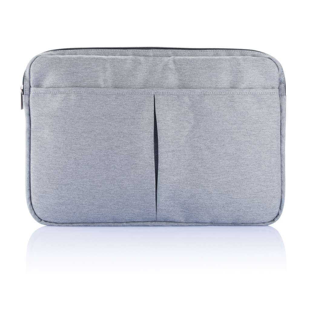 XD Collection 15 Zoll Laptophülle aus 600D-Polyester, PVC-frei – mit Logo bedruckbar XD Collection 15 Zoll Laptophülle aus 600D-Polyester, PVC-frei – mit Logo bedruckbar