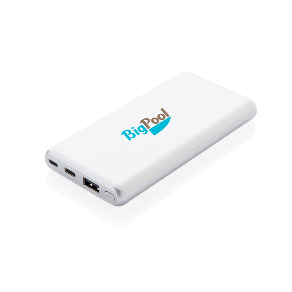 Powerbank 10.000 mAh PD | USB-C Schnellladen – weiß Powerbank 10.000 mAh PD | USB-C Schnellladen – weiß