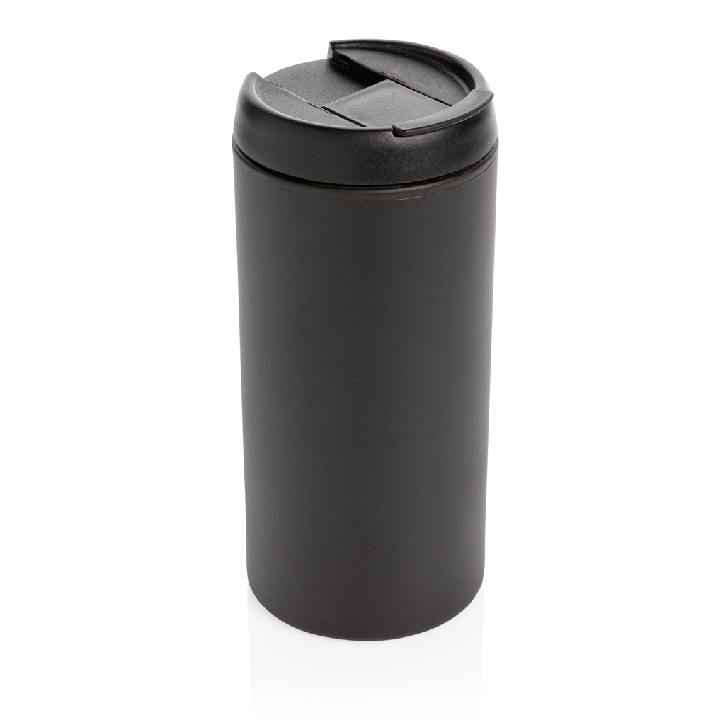 XD Xclusive Metro Becher 300 ml aus RCS-zertifiziertem Recycling-Edelstahl mit Logo-Veredelung XD Xclusive Metro Becher 300 ml aus RCS-zertifiziertem Recycling-Edelstahl mit Logo-Veredelung