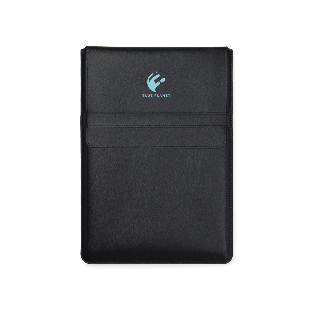 VINGA Timo 16'' Laptop-Sleeve aus 49% rPET mit Mauspad-Klappe
