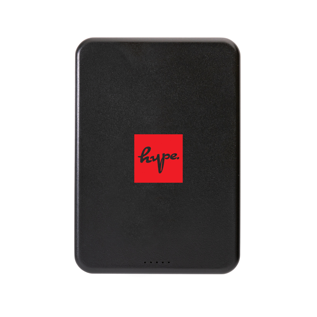 XD Collection Magnetix 5000mAh magnetische Powerbank aus RCS-recyceltem ABS