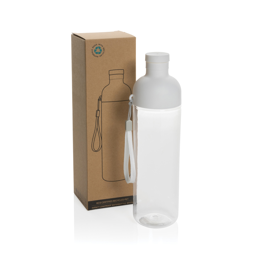 XD Collection Impact Trinkflasche 600 ml aus 65 % recyceltem PET (rPET), RCS-zertifiziert, mit Logo bedruckbar XD Collection Impact Trinkflasche 600 ml aus 65 % recyceltem PET (rPET), RCS-zertifiziert, mit Logo bedruckbar