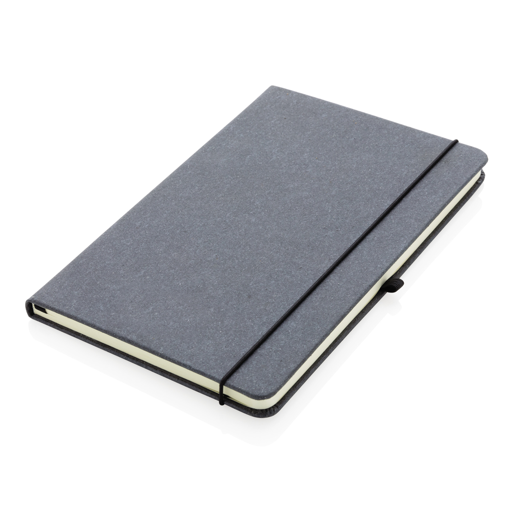 XD Collection A5 Notizbuch aus GRS recyceltem PU, Hardcover, bedruckbar