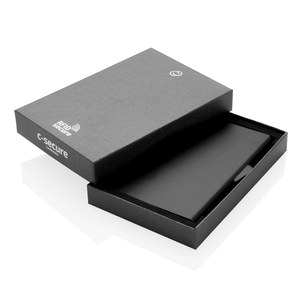 C-Secure RFID Kartenhalter aus Aluminium für bis zu 7 Karten C-Secure RFID Kartenhalter aus Aluminium für bis zu 7 Karten
