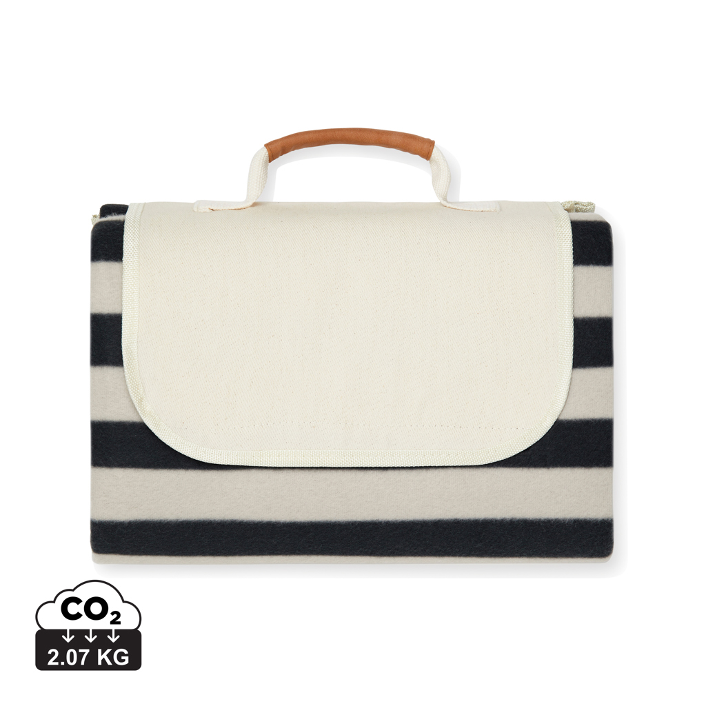 VINGA Alba Picknickdecke 110×110 cm aus 51 % recyceltem rPET (GRS)
