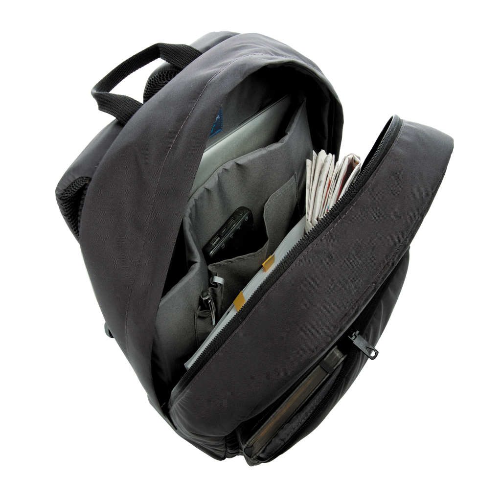 Impact AWARE RPET Basic Laptop-Rucksack 15,6 Zoll mit Logo bedrucken