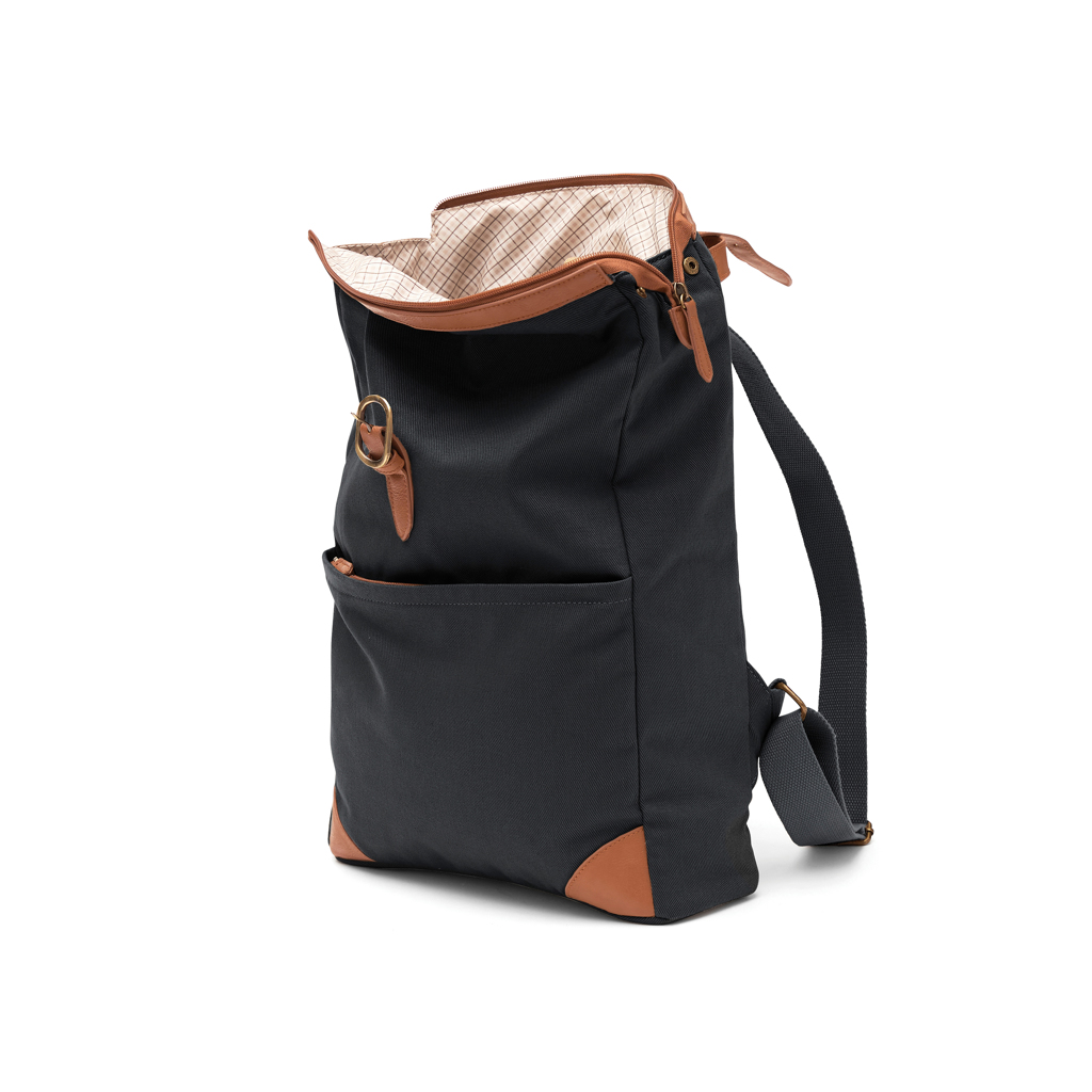 VINGA Sloane Rucksack RCS aus 39 % recyceltem Polyester (17-Zoll-Laptopfach)