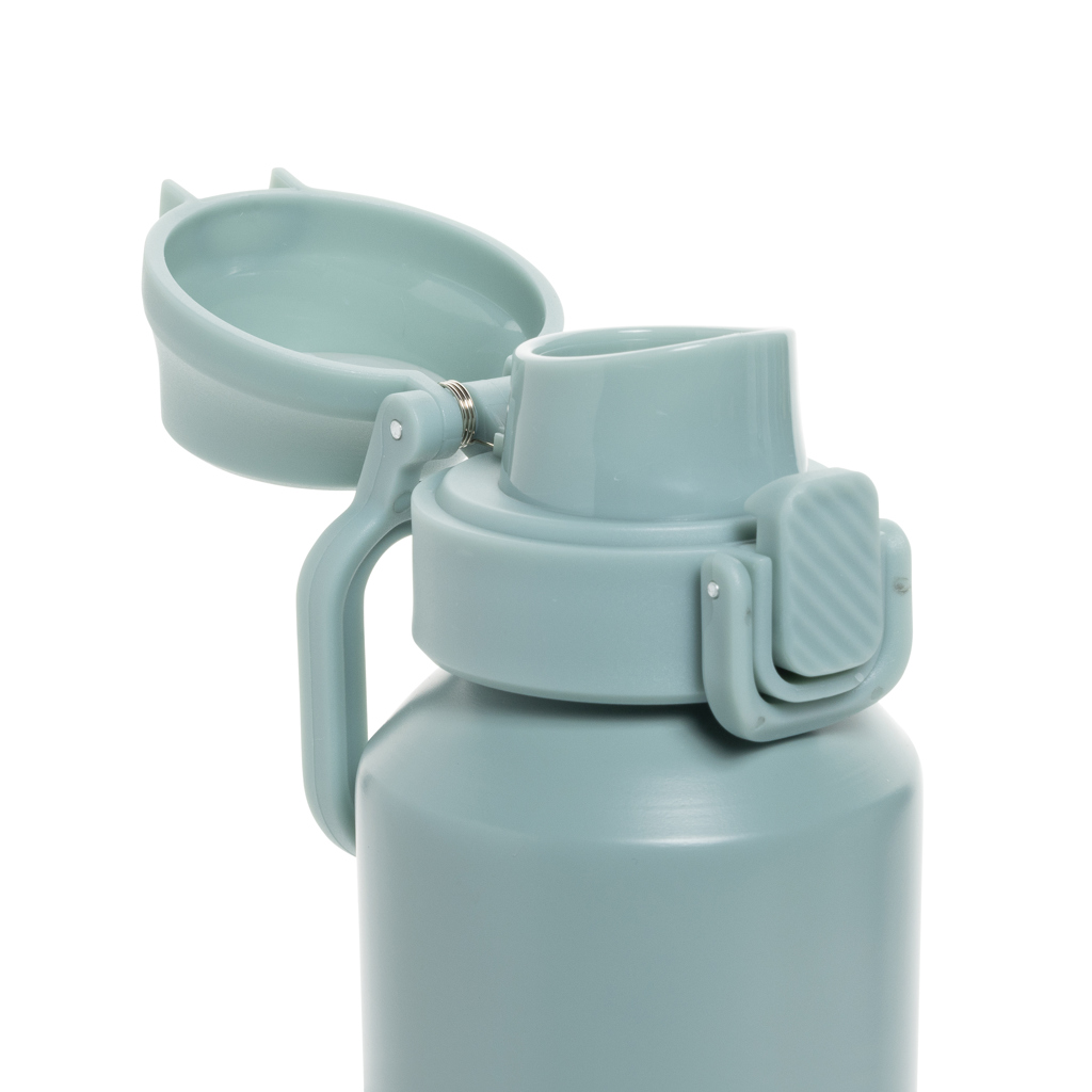 XD Collection Via RCS Re-Steel Sportflasche 600 ml mit auslaufsicherem Klick-Verschluss
