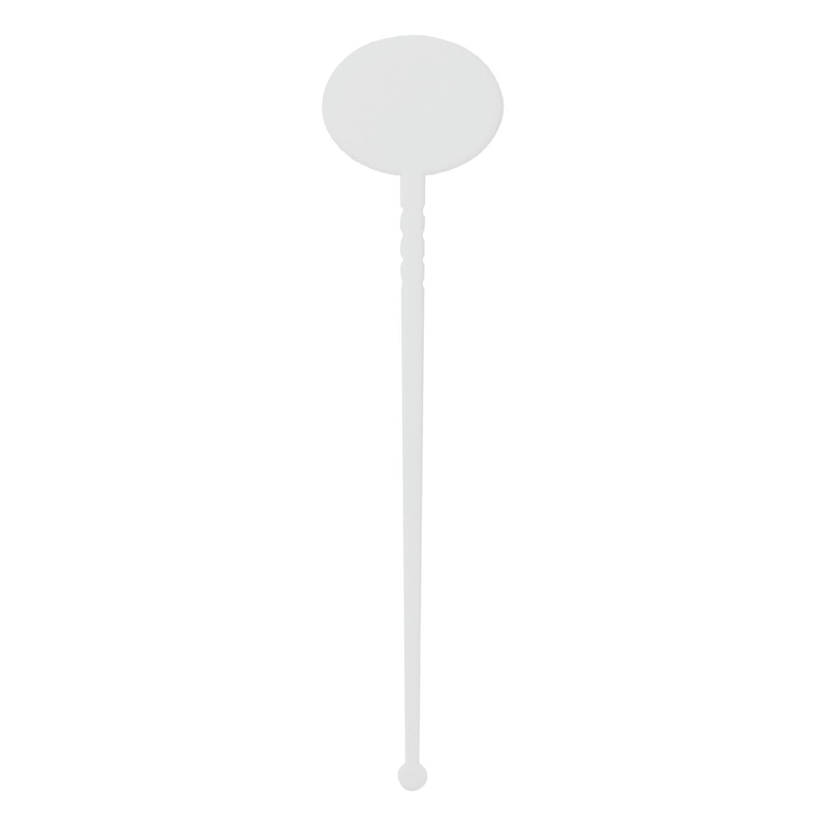 Cocktail-Rührstab "Oval" – weiss Cocktail-Rührstab "Oval" – weiss
