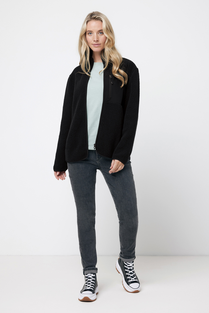 iqoniq Diran Unisex-Fleecejacke aus 100 % recyceltem Polyester, bestickbar und bedruckbar