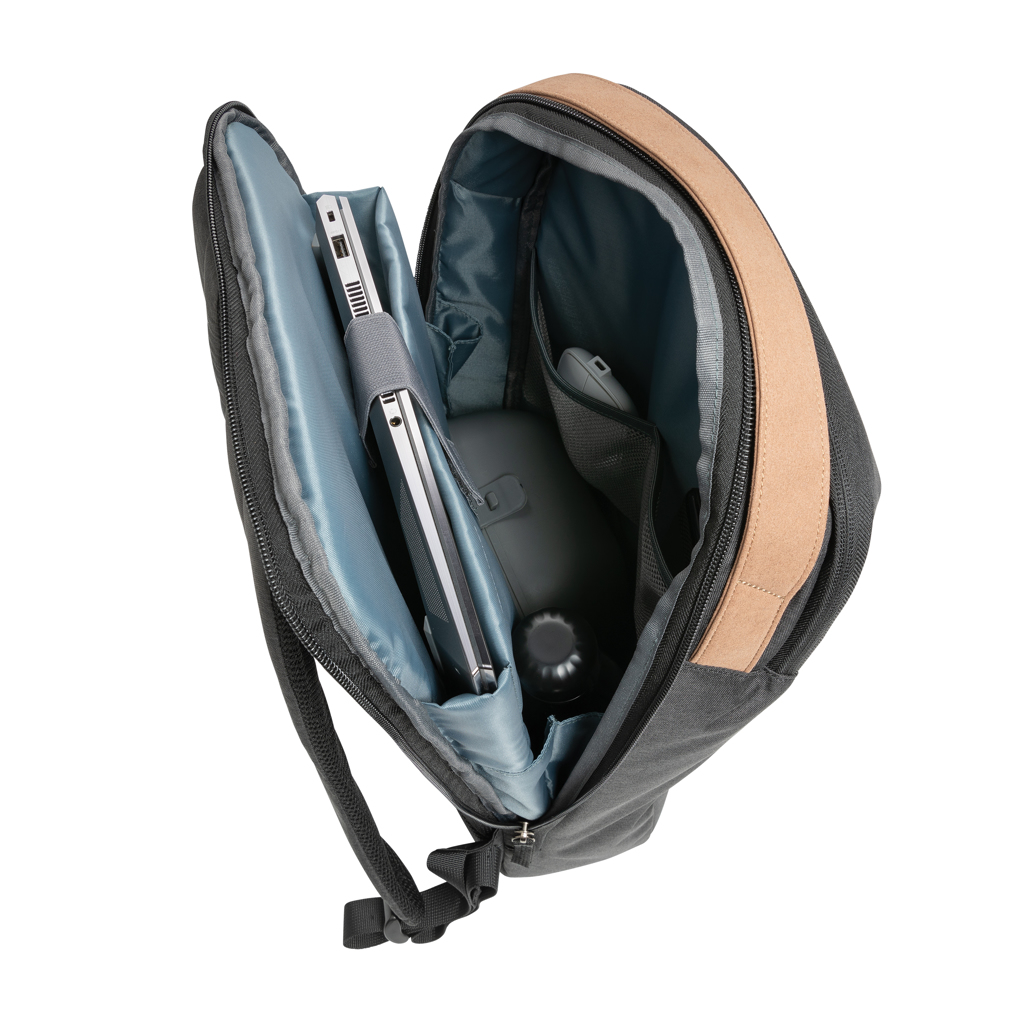 XD Xclusive Impact AWARE 15,6'' Laptop-Rucksack aus recyceltem PET, bedruckbar XD Xclusive Impact AWARE 15,6'' Laptop-Rucksack aus recyceltem PET, bedruckbar