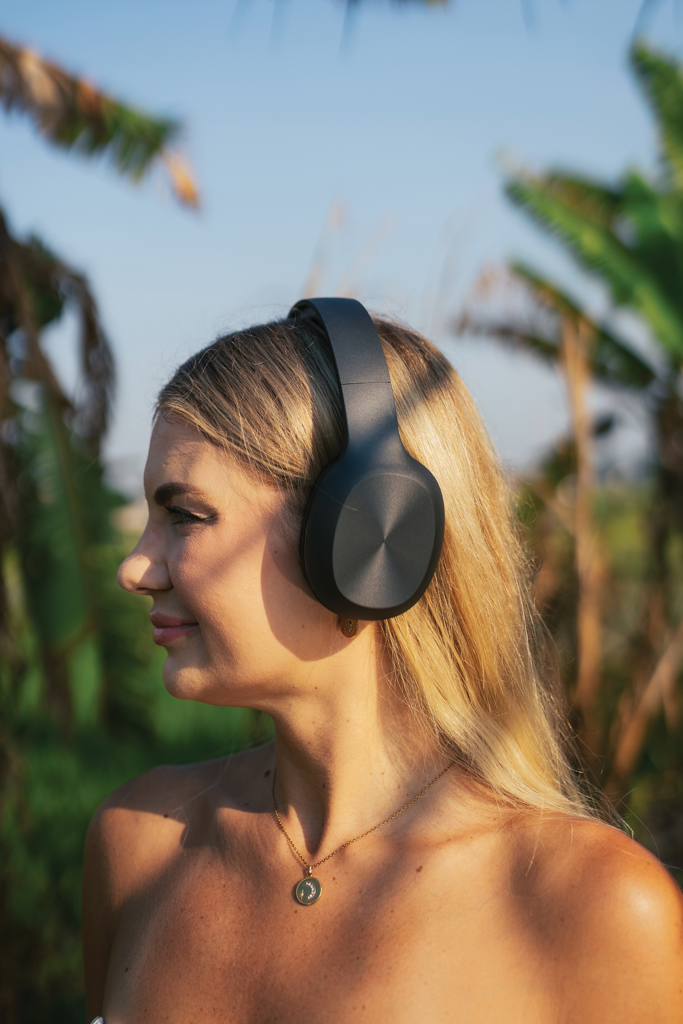 XD Collection JAM Bluetooth-Kopfhörer aus recyceltem RCS-Kunststoff, bedruckbar XD Collection JAM Bluetooth-Kopfhörer aus recyceltem RCS-Kunststoff, bedruckbar