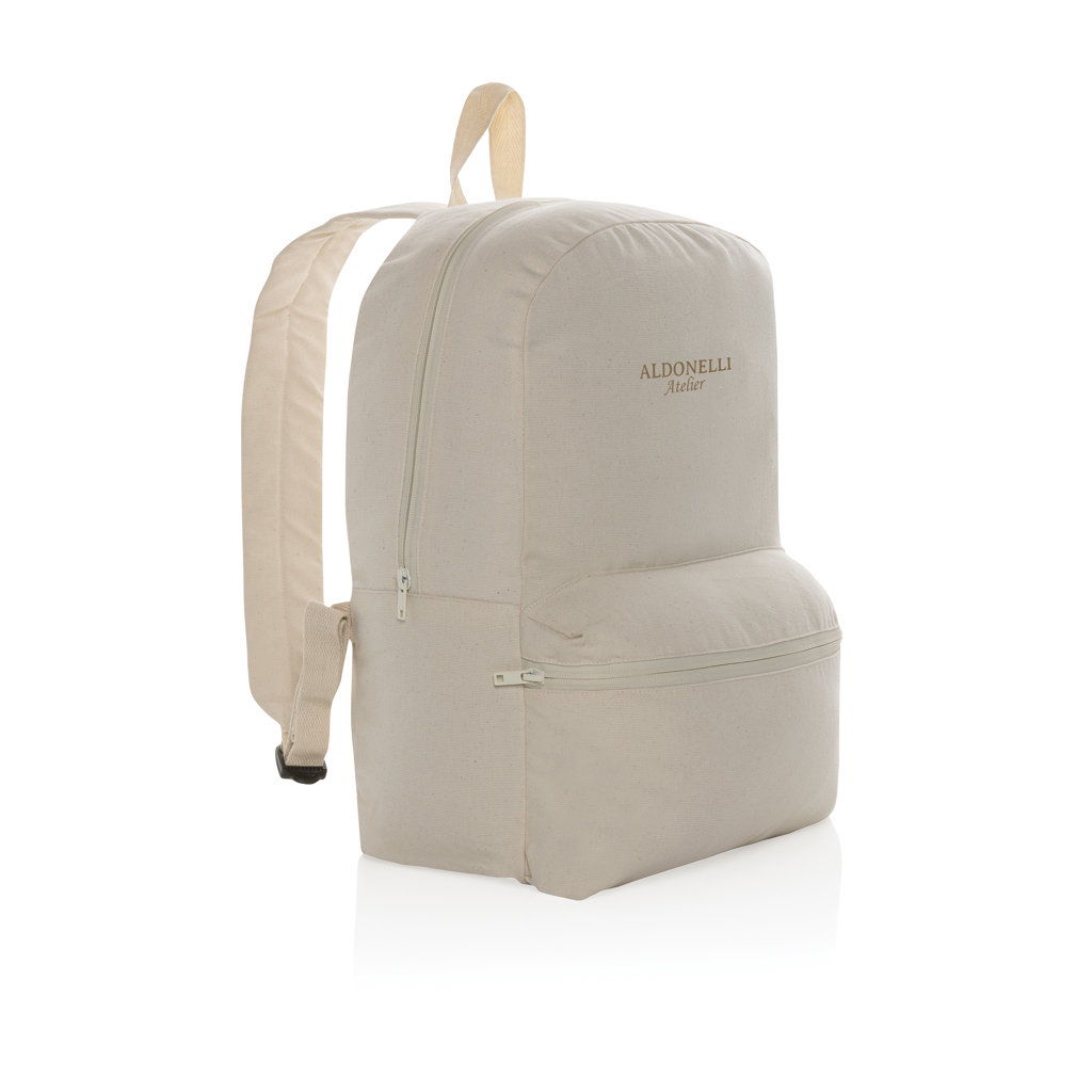 Impact Aware™ rCanvas-Rucksack 285g/m² ungefärbt – mit Logo veredelbar