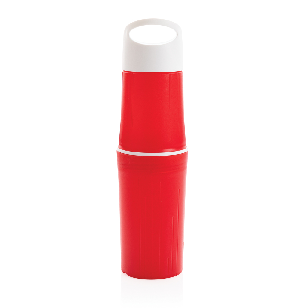 BE O Bottle Wasserflasche 500 ml aus Zuckerrohr-Bioplastik, Made in EU