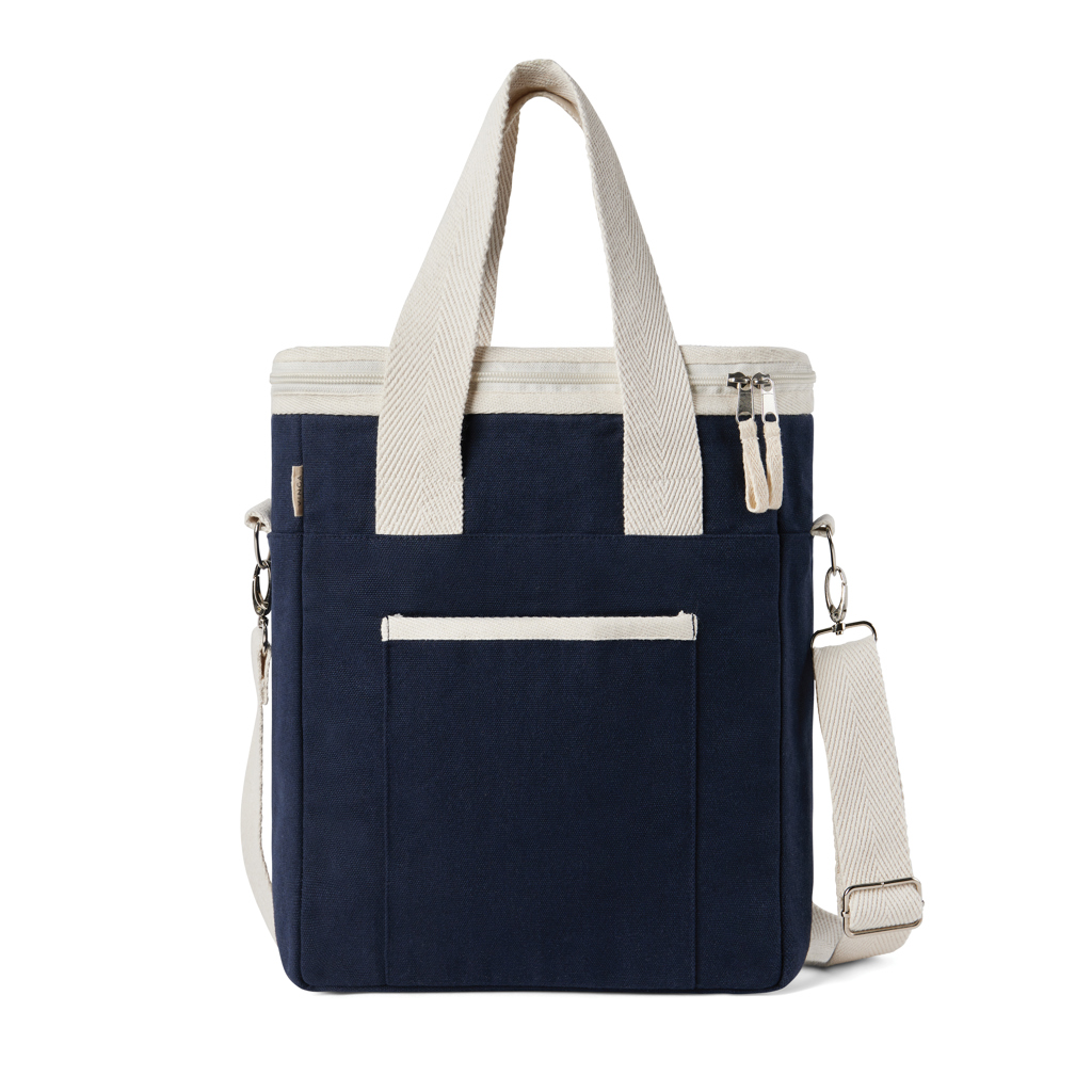 VINGA Volonne AWARE Kühltasche aus recyceltem Canvas mit Logo-Veredelung