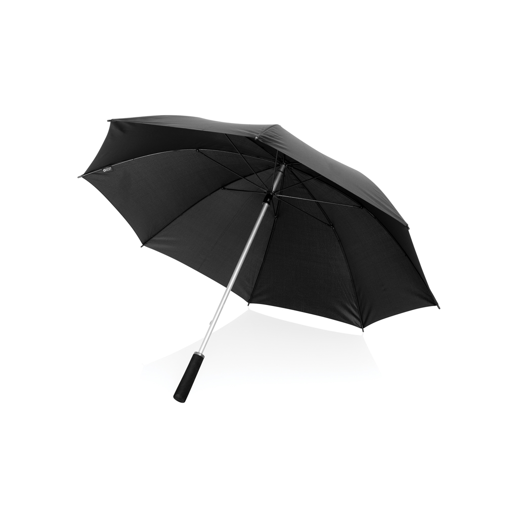 Swiss Peak Aware RPET Ultra-Light Regenschirm 25 Zoll, manuell, schwarz