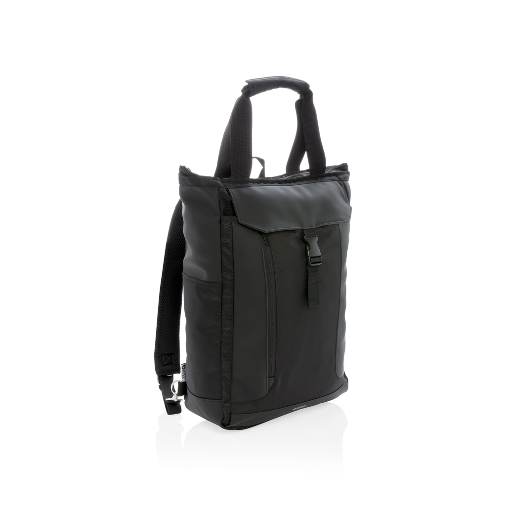 Swiss Peak RFID 15,6'' Laptop-Trage-Tasche PVC-frei mit Logodruck Swiss Peak RFID 15,6'' Laptop-Trage-Tasche PVC-frei mit Logodruck