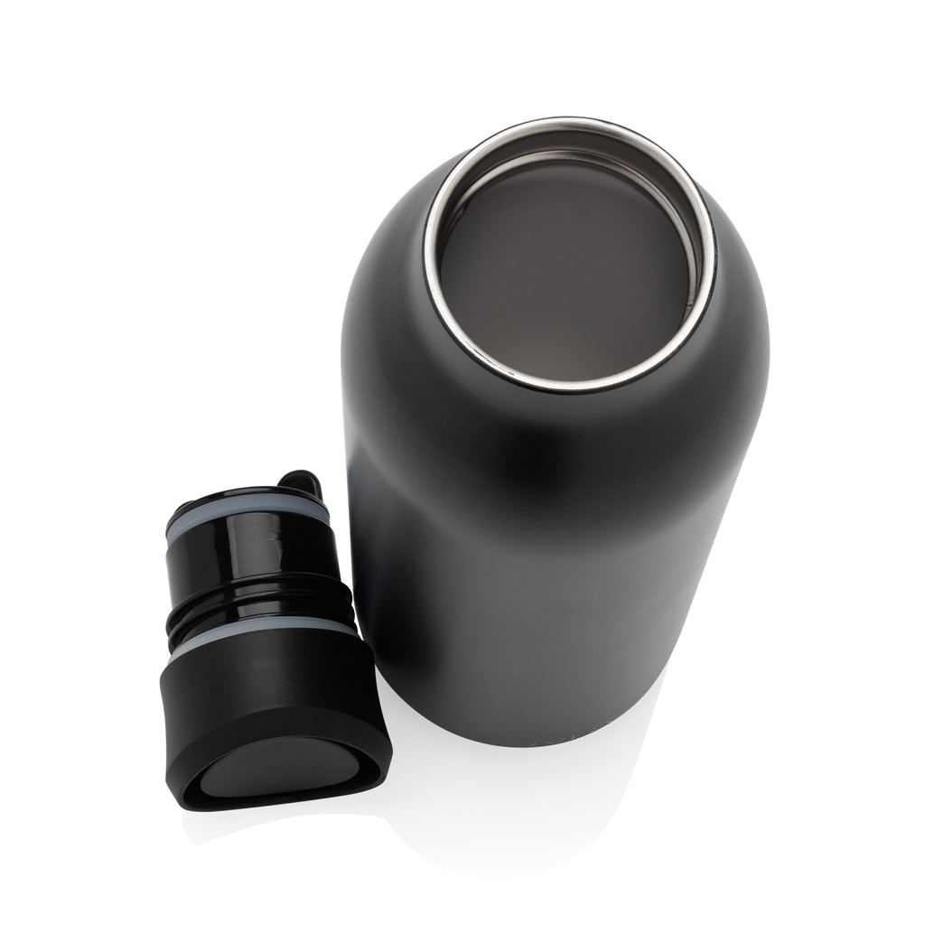 Avira Alok 360 Klick-Trinkflasche 600 ml aus RCS-zertifiziert recyceltem Edelstahl mit Logo bedruckbar