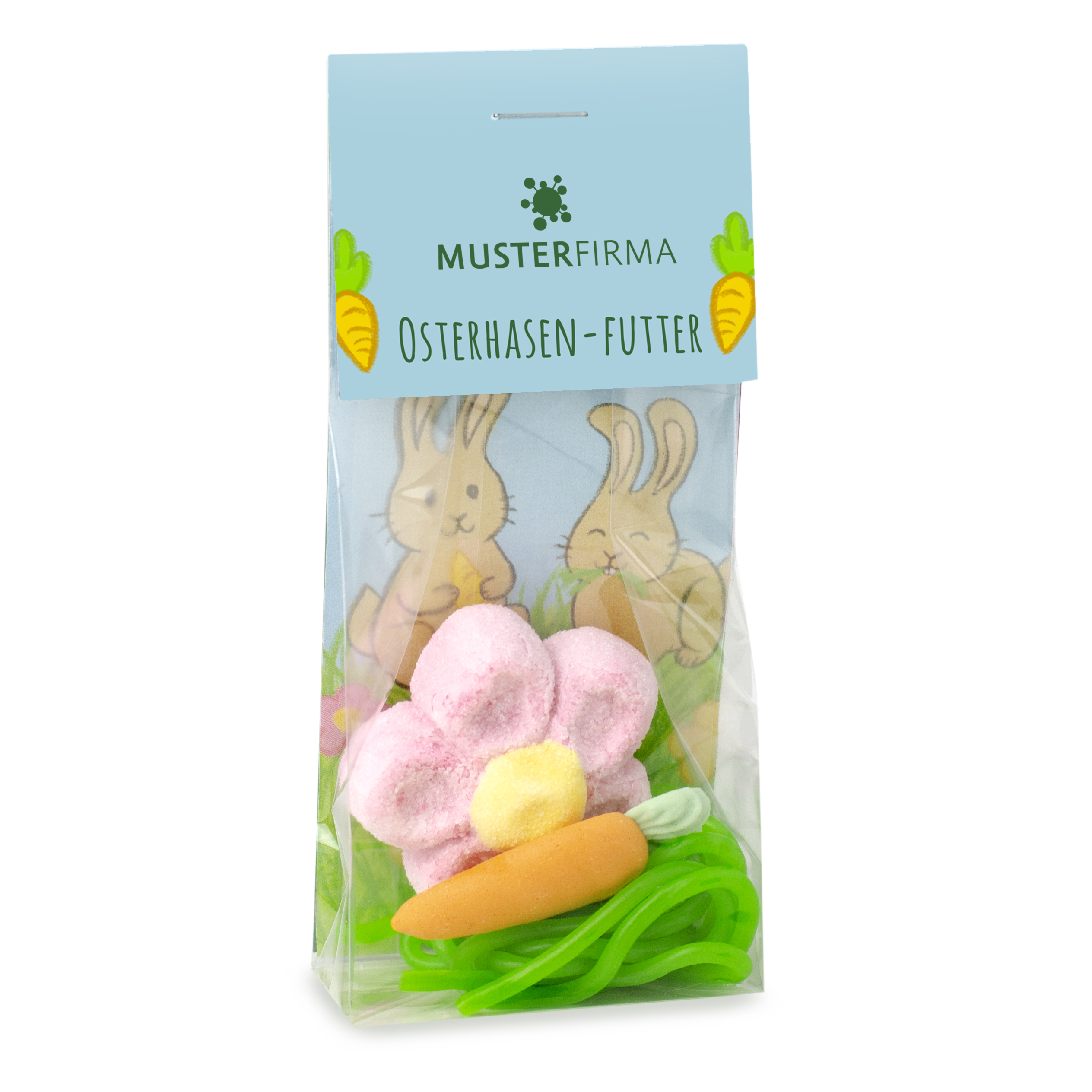 Naschbeutel Osterhasen- Futter Naschbeutel Osterhasen- Futter