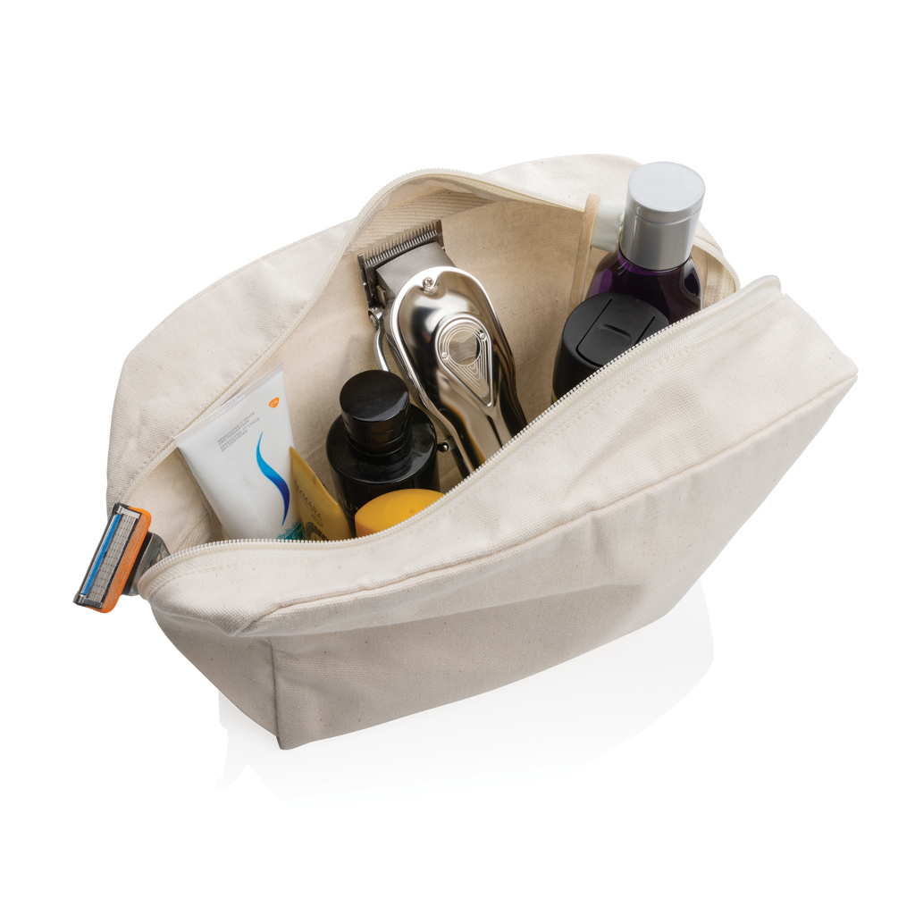 XD Collection Impact Aware™ Kosmetiktasche aus 285 g/m² recyceltem Canvas XD Collection Impact Aware™ Kosmetiktasche aus 285 g/m² recyceltem Canvas
