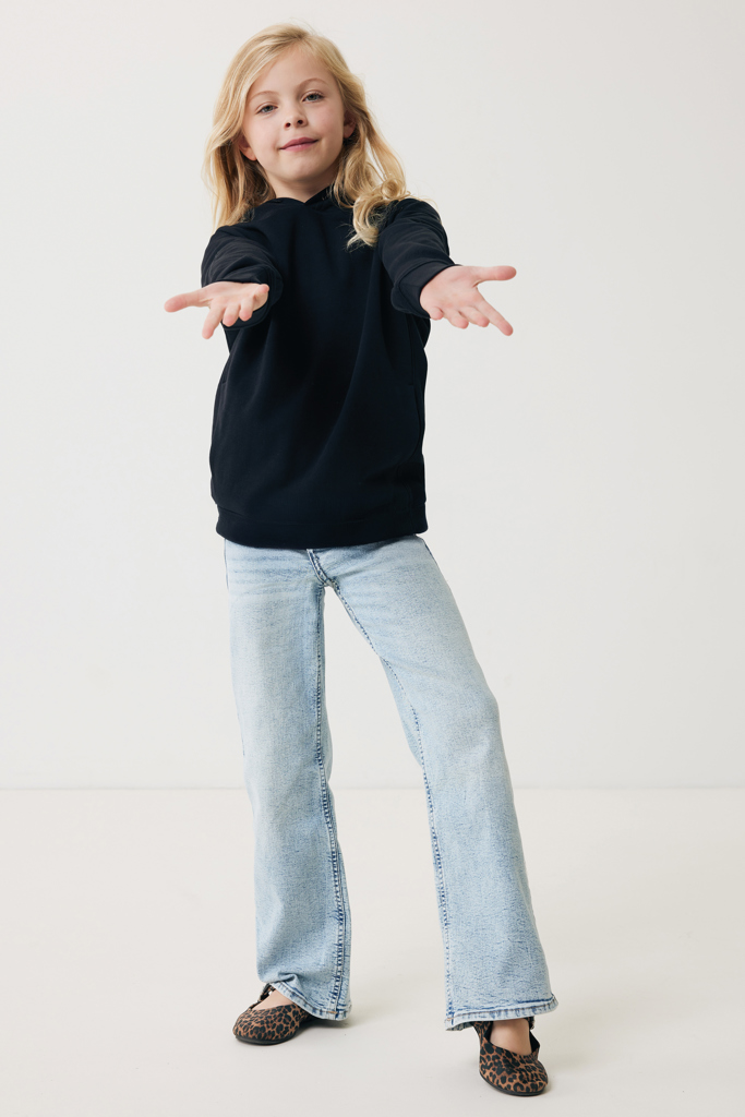 IQONIQ Yengo Kids Hoodie aus Bio- und recycelter Baumwolle, bedruckbar