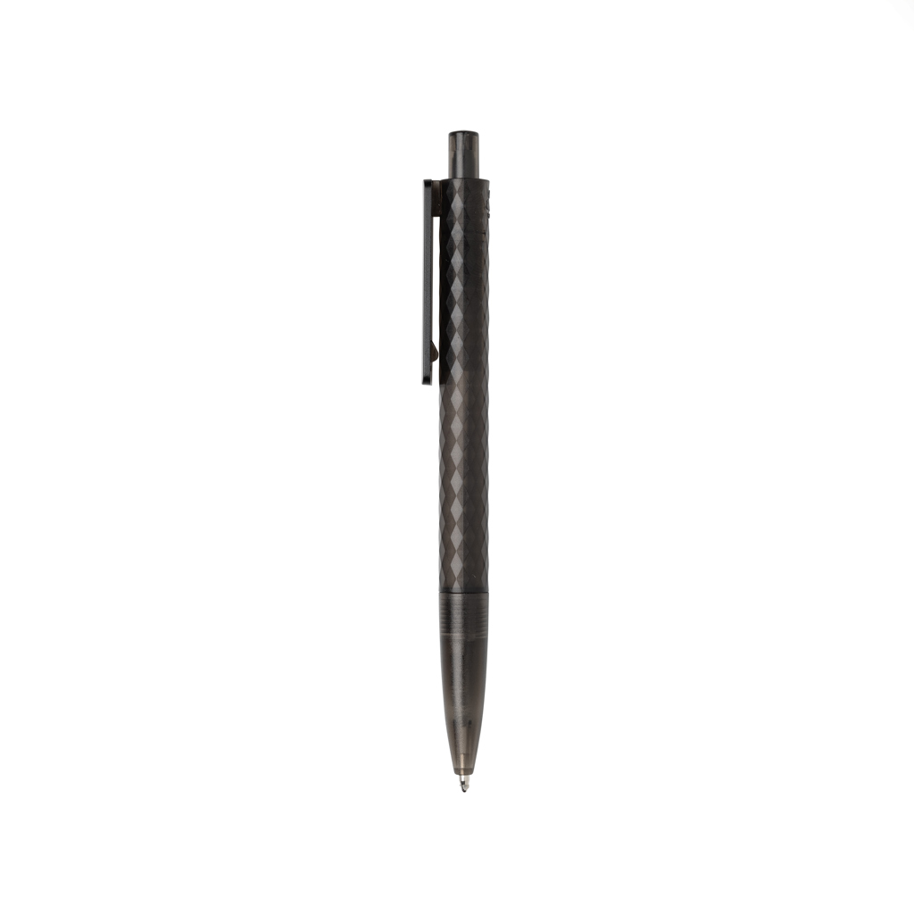 X3 Frosted-Pen aus 84% GRS-recyceltem PC, mit Logo bedruckbar