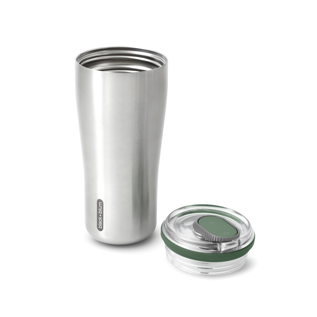 Isolierbecher Pro 600 ml Edelstahl auslaufsicher Olivgrün