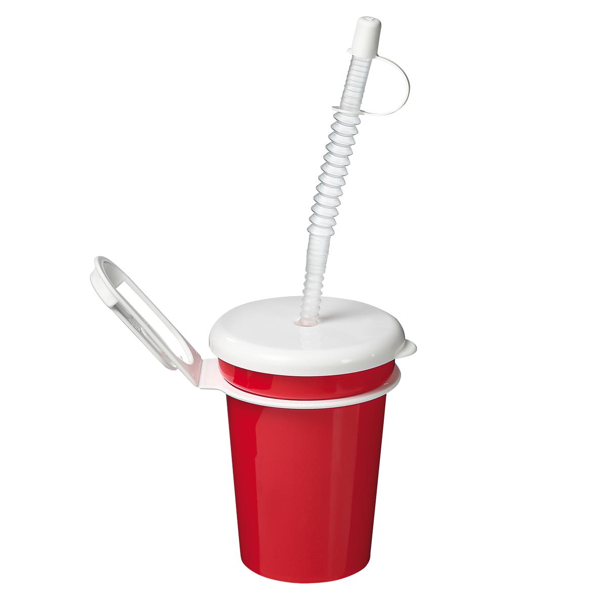 Trinkbecher "Take Away" 0,3 l – standard-rot