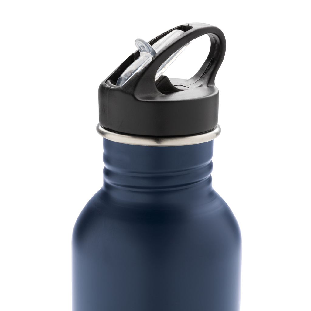 XD Collection Deluxe Sportflasche 710 ml aus Edelstahl mit Logo-Veredelung XD Collection Deluxe Sportflasche 710 ml aus Edelstahl mit Logo-Veredelung