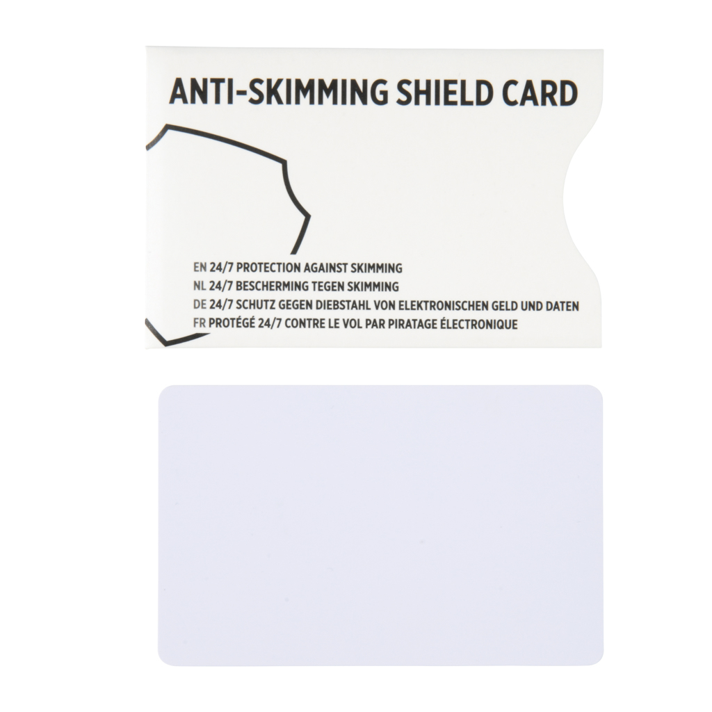 XD Collection RFID Anti-Skimming-Karte mit aktivem Störchip – bedruckbar