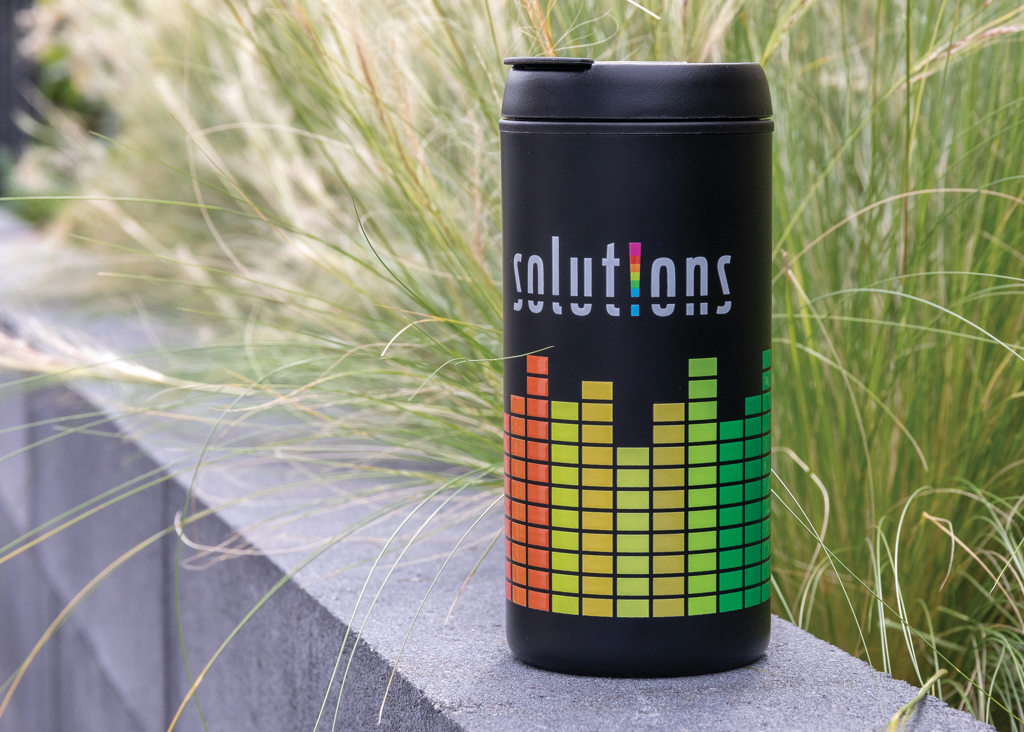 XD Xclusive Metro Becher 300 ml aus RCS-zertifiziertem Recycling-Edelstahl mit Logo-Veredelung XD Xclusive Metro Becher 300 ml aus RCS-zertifiziertem Recycling-Edelstahl mit Logo-Veredelung