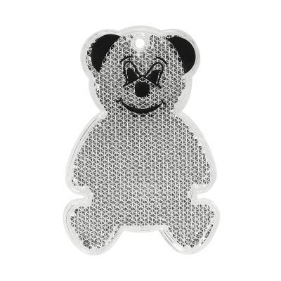 Reflektor Bär – Sicherheitsanhänger 67 × 45 mm mit Konturendruck