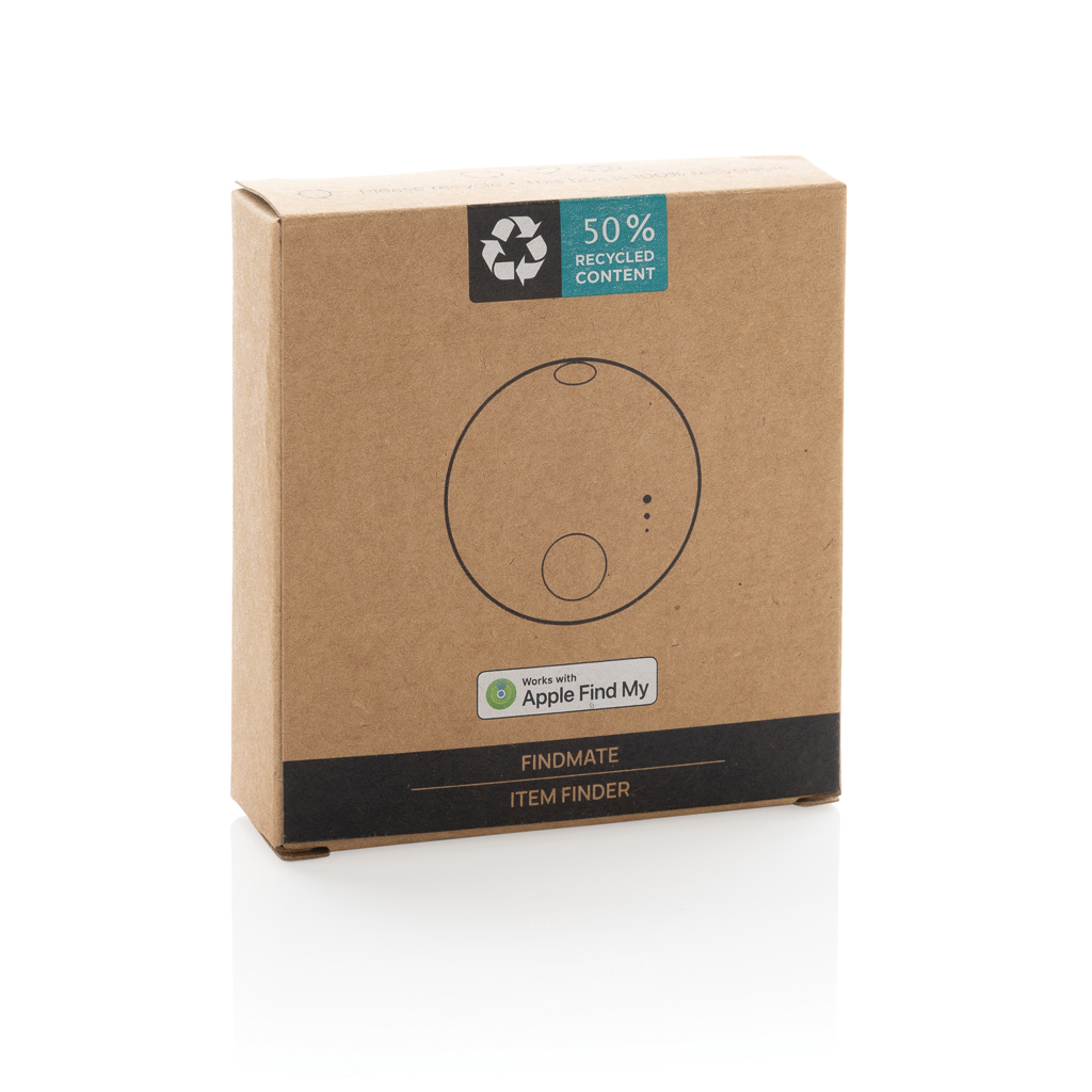 XD Collection FindMate Artikel-Finder aus recyceltem ABS, Apple Find My-kompatibel