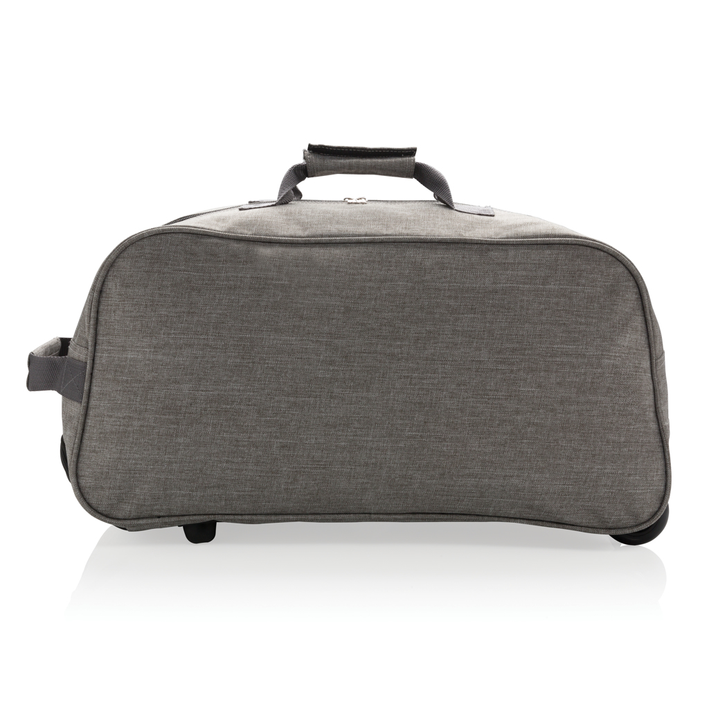 XD Collection Wochenend-Trolley aus 600D Polyester (P790) — bedruckbar mit Siebdruck, Digitaldruck und Stickerei