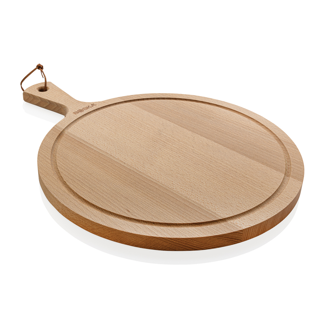 BOSKA Servierbrett Round Amigo L aus Holz mit Lasergravur BOSKA Servierbrett Round Amigo L aus Holz mit Lasergravur