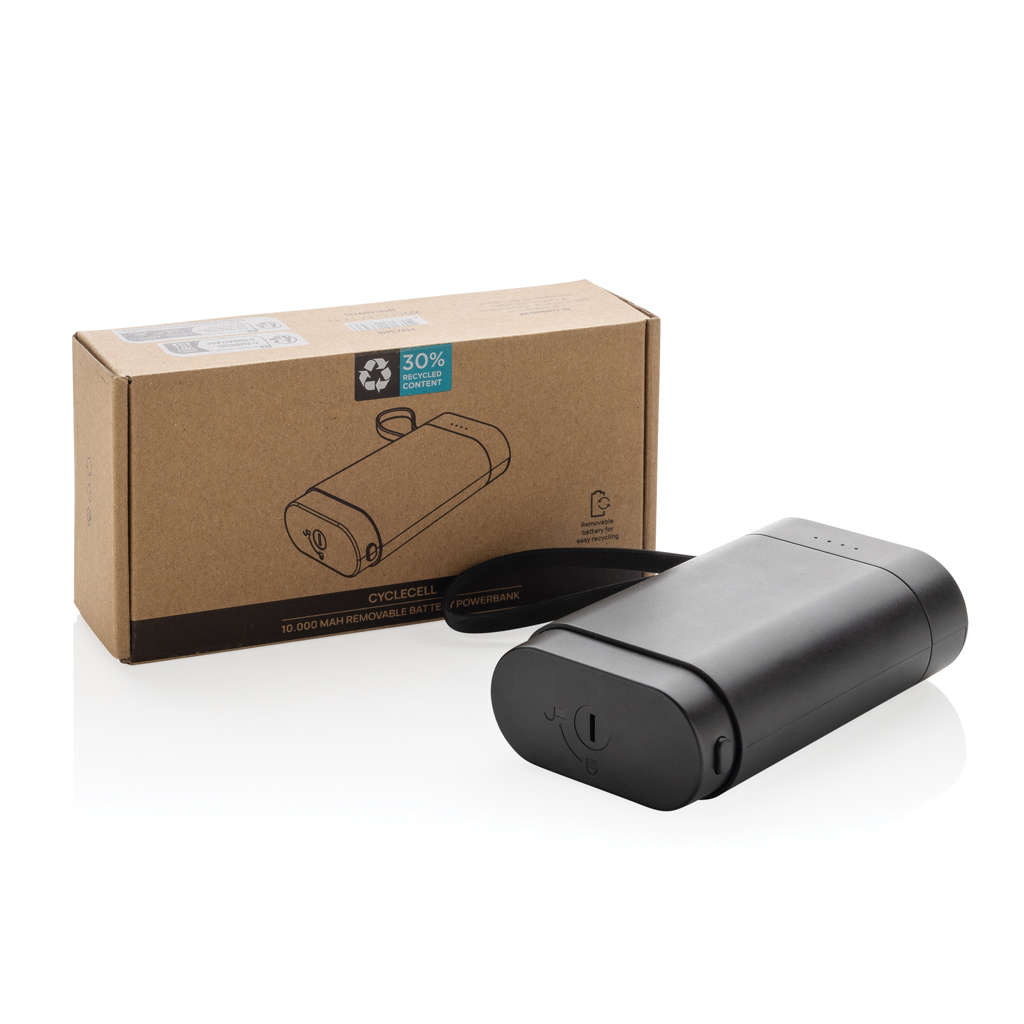 CycleCell Powerbank 10.000mah Recycle-Ready – Perfektes Event-Giveaway