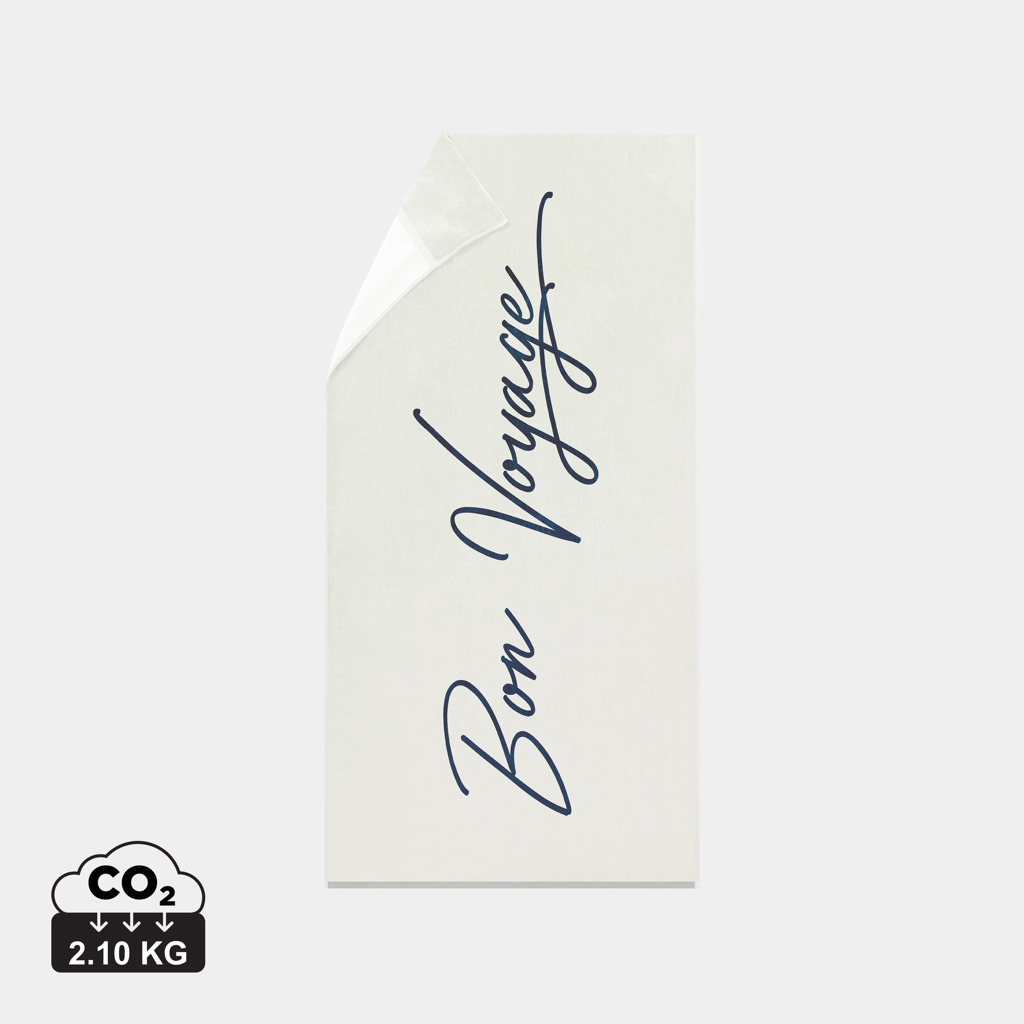 VINGA Baumwoll-Strandtuch 450g/m² – Edles Werbegeschenk für Events