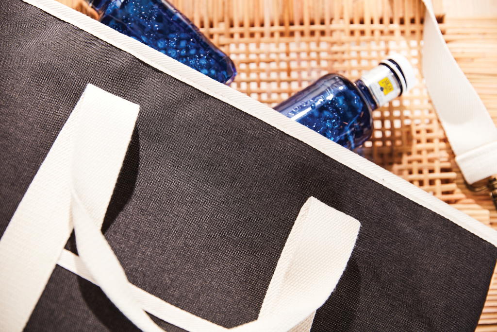 VINGA Sortino Tote-Cooler Kühltasche schwarz, bedruckbar