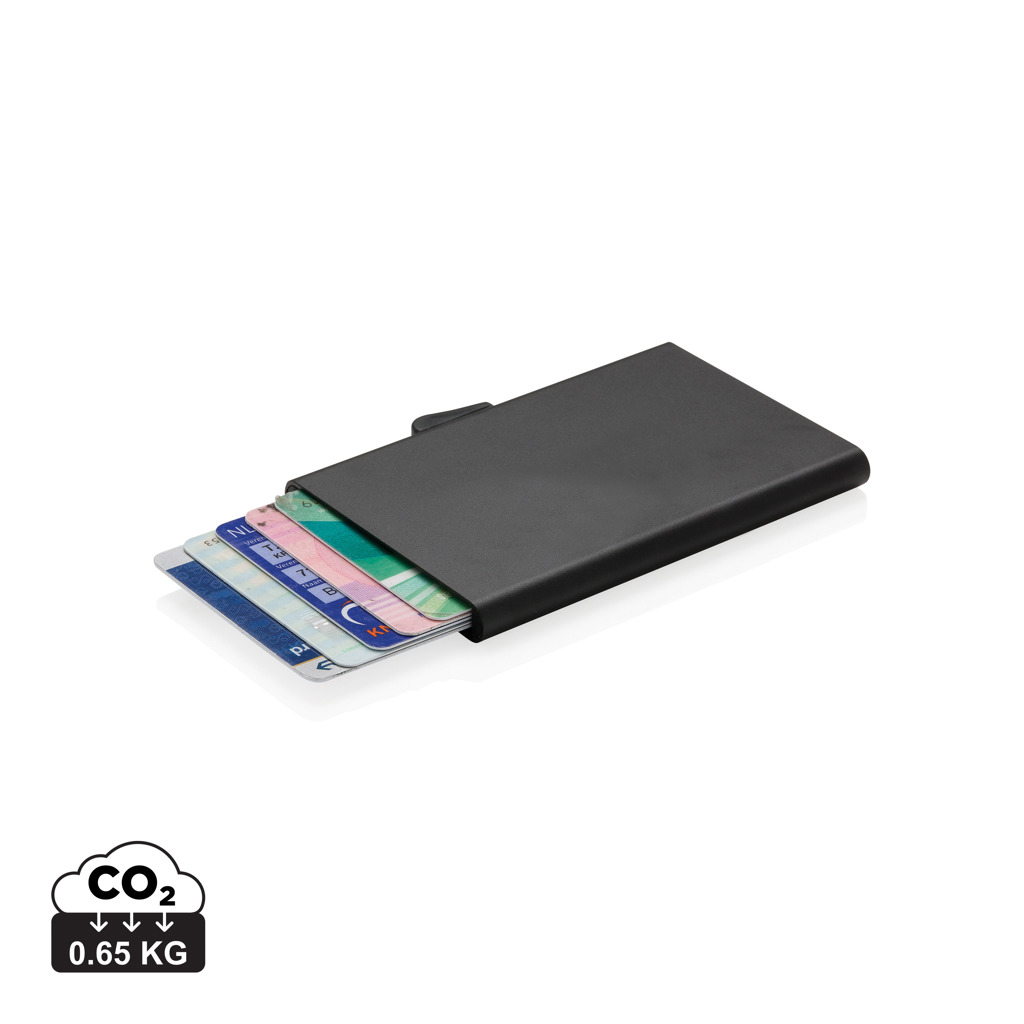 C-Secure RFID Kartenhalter aus Aluminium für bis zu 7 Karten C-Secure RFID Kartenhalter aus Aluminium für bis zu 7 Karten