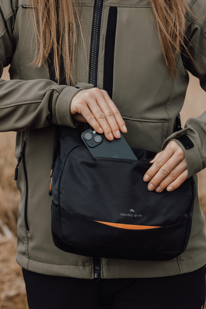Nordic Drift Trail RCS Crossbody-Bag 4L aus recyceltem Polyester Nordic Drift Trail RCS Crossbody-Bag 4L aus recyceltem Polyester