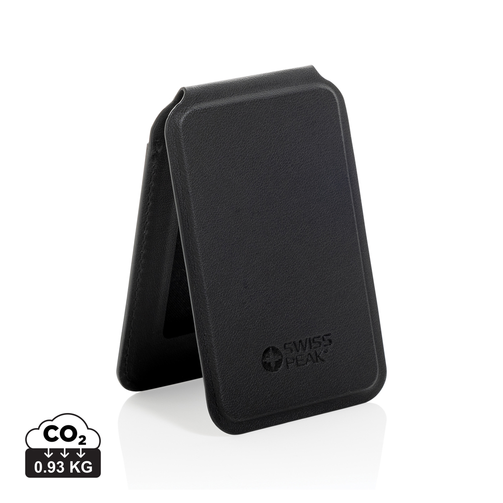 Magstand RCS-PU Handytasche mit Ständer - Elegantes Werbegeschenk für Events