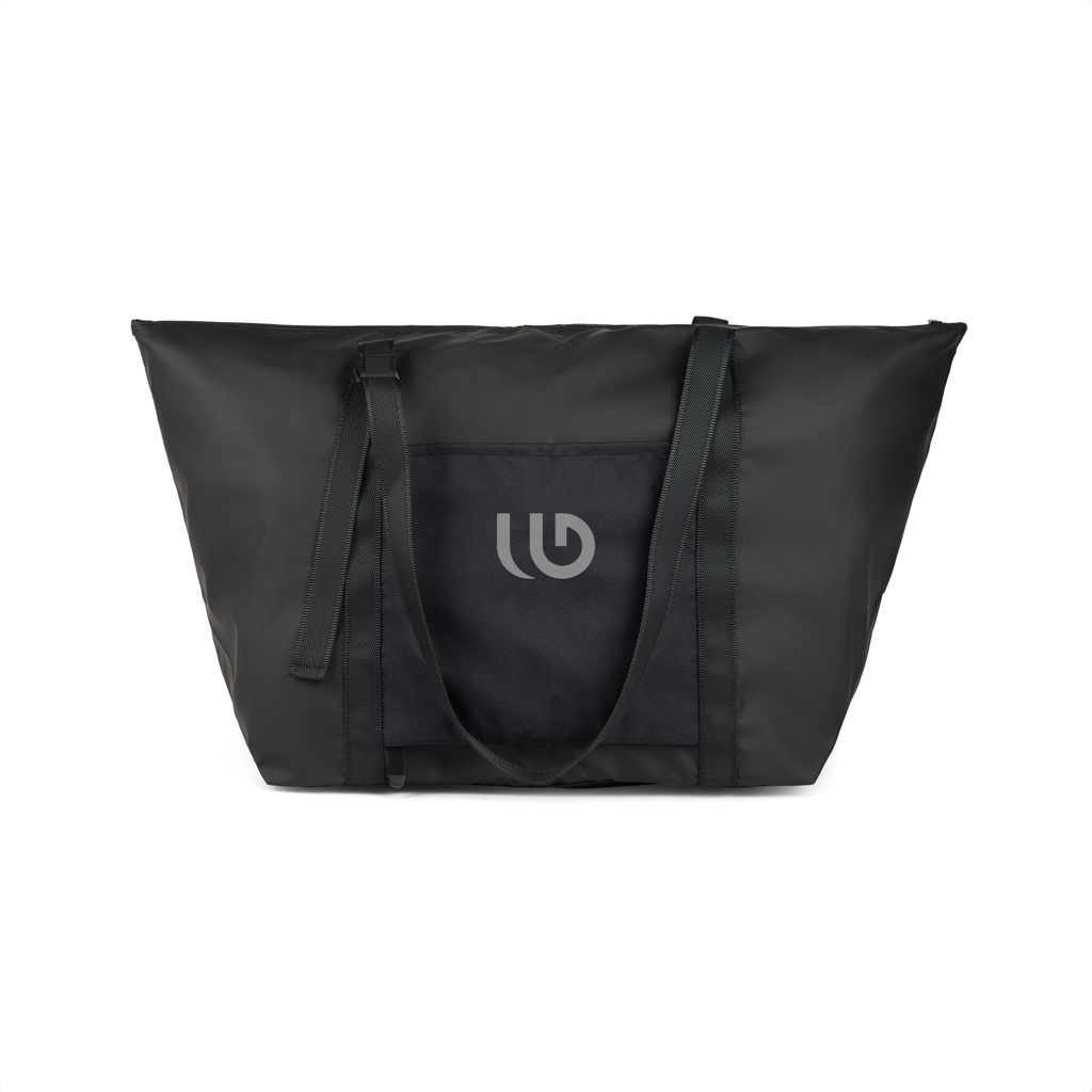 VINGA Livorno Wochenendtasche aus GRS-recyceltem Polyester, schwarz VINGA Livorno Wochenendtasche aus GRS-recyceltem Polyester, schwarz