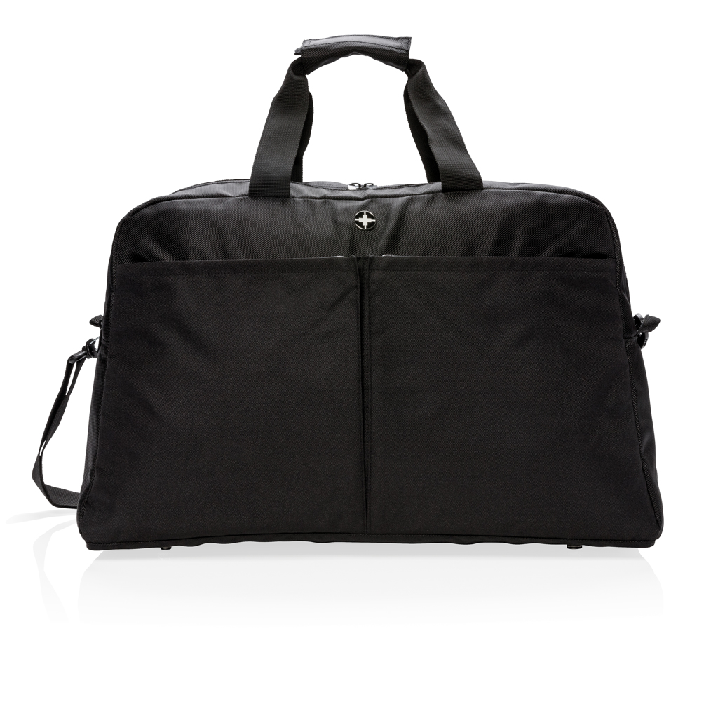 RFID Weekender mit Kofferöffnung PVC-frei 15.6'' schwarz