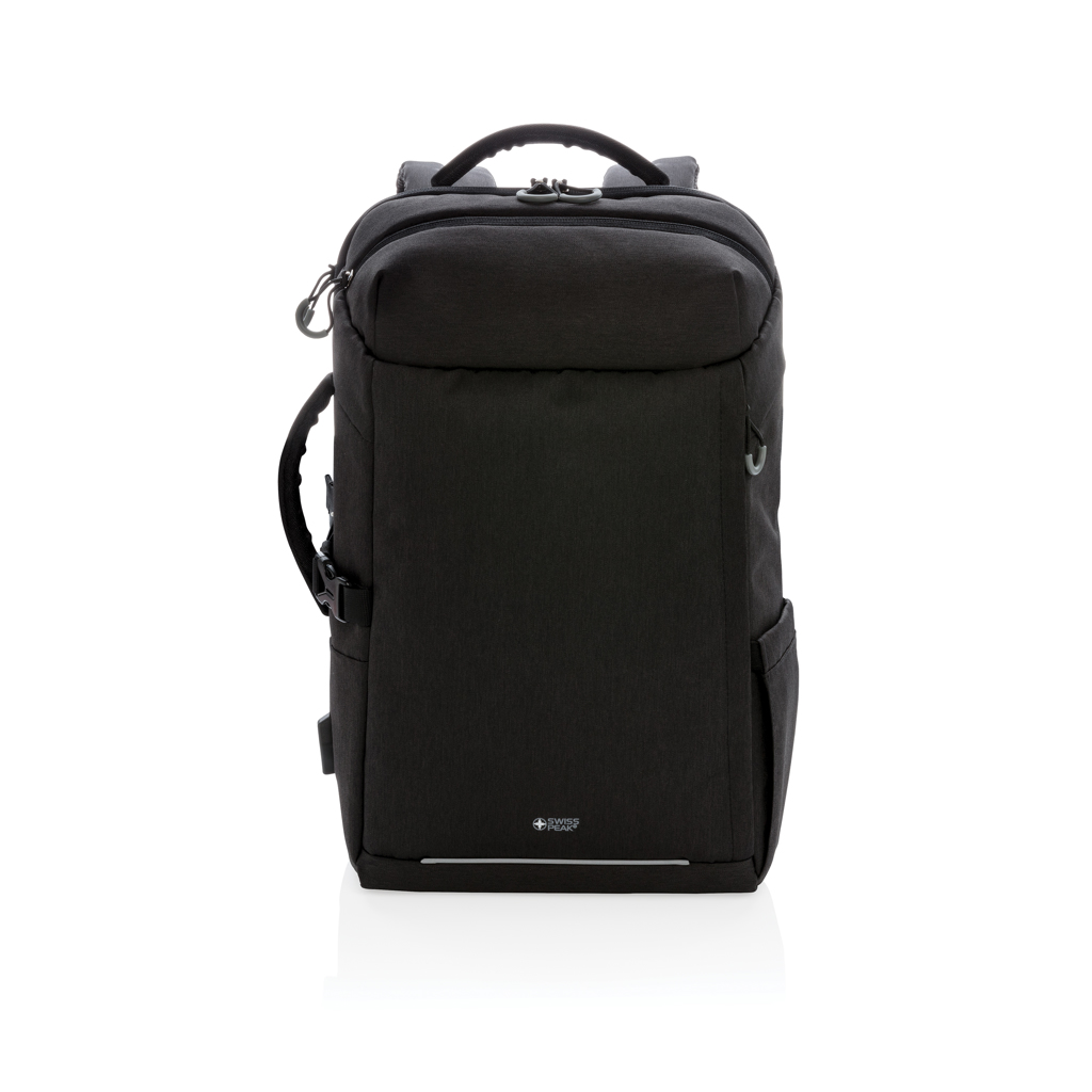 Swiss Peak AWARE XXL Wochenend-Reiserucksack aus recyceltem PET